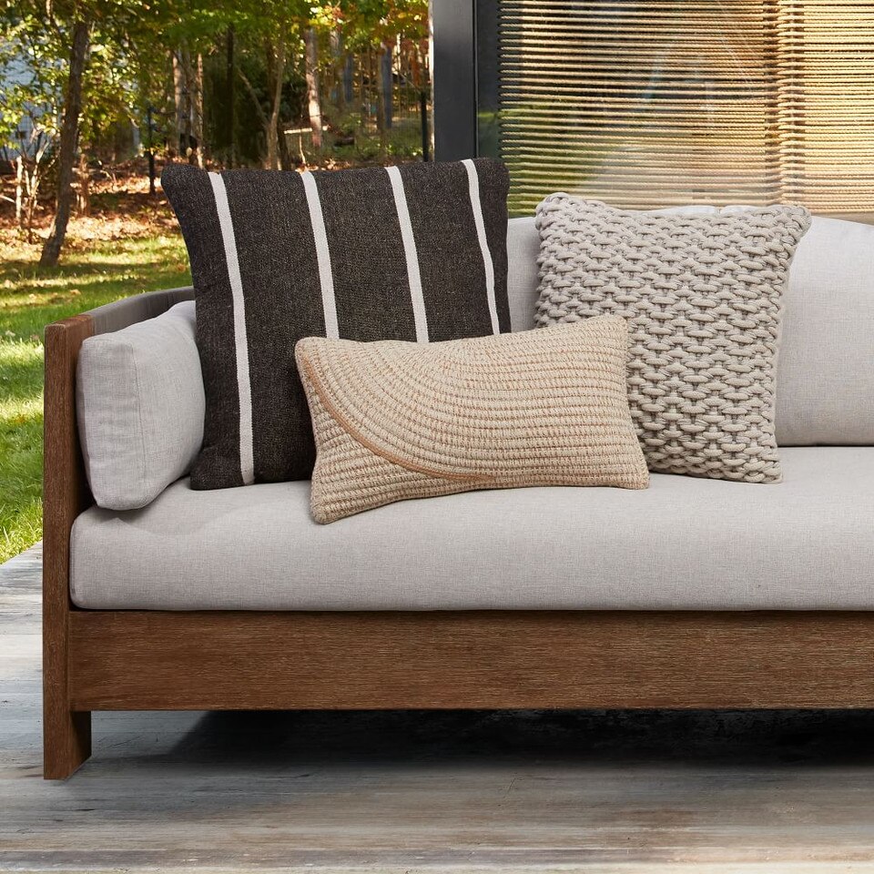 Woven Arches Indoor/Outdoor Cushion West Elm Australia